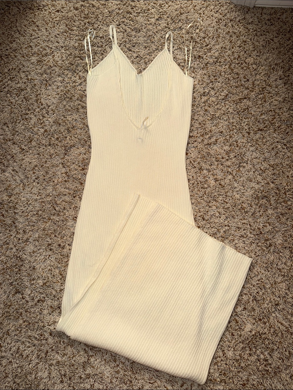 New Aimee ribbed knit midi dress by Anthropologie, size L - Picture 5 of 7
